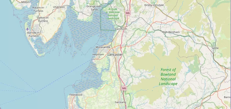 Map of the Lancaster area we cover